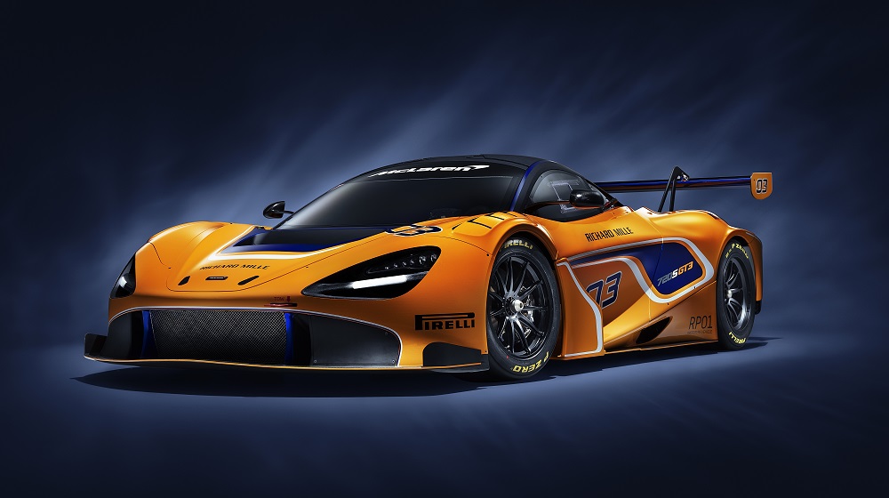 McLaren set to launch the 720S GT3 race car on track.